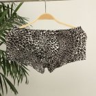 Men Leopard Print Sexy Breathable Boxers with Convex Pouch