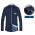Men Long Sleeves T shirt Business Lapel Slim Fit Cardigan Tops Casual Polka Dot Printing Shirt XS17 41 XL