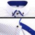 Men Long Sleeves T shirt Business Lapel Slim Fit Cardigan Tops Casual Polka Dot Printing Shirt XS18 39 M