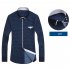 Men Long Sleeves T shirt Business Lapel Slim Fit Cardigan Tops Casual Polka Dot Printing Shirt XS20 41 XL