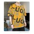 Men Loose Half Sleeves Shirt Summer Ice Silk Bottoming T shirt Loose Round Neck Pullover Tops pink M