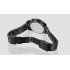Men Luxury Sports Casual Waterproof Quartz Stainless Steel Watchband Wristwatch   Black surface 8251 