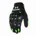 Men Motorcycle Riding Protective  Gloves For  Riders  Bikers green XL