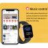 Men Multi Function I7 Smart  Watch Heart Rate Sleep Fintess Tracker Digital Bracelet Compatible For Ios8 0 Android 4 4 Above black