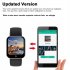 Men Multi Function I7 Smart  Watch Heart Rate Sleep Fintess Tracker Digital Bracelet Compatible For Ios8 0 Android 4 4 Above White