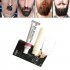 Men Mustache   Beard Dye Cream Natural Black Beard Tint Cream with Disposable Gloves