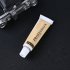 Men Mustache   Beard Dye Cream Natural Black Beard Tint Cream with Disposable Gloves