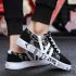 Men Outdoor Breathable Canvas Color Matching Casual Sneakers