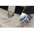 Men Outdoor Military Fan Multi pockets Pant Breathable Cotton Casual Pants Khaki XXL