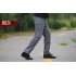 Men Outdoor Military Fan Multi pockets Pant Breathable Cotton Casual Pants Gray green S