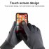 Men Outdoor Sports Gloves Touch Screen Waterproof Non slip Tactical Gloves For Training Cycling Fitness black buckle M