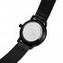 Men Quartz Watch Ultra thin Roman Numeral Waterproof Stainless Steel Mesh Band Male Wristwatch A