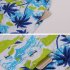 Men Quick Dry Printing Beach Sports Shorts Random Flower color random One size