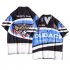 Men Retro Hawaiian Printing T shirt Summer Short Sleeves Lapel Cardigan Tops For Seaside Beach Vacation Travel CK48 L