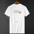 Men Round Neck Short Sleeves Tops Summer Fashion Cartoon Rabbit Printing T shirt Casual Large Size Shirt White 4XL