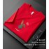 Men Round Neck Short Sleeves Tops Summer Fashion Cartoon Rabbit Printing T shirt Casual Large Size Shirt White 4XL