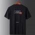 Men Round Neck Short Sleeves Tops Summer Fashion Cartoon Rabbit Printing T shirt Casual Large Size Shirt White 4XL