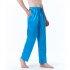 Men Satin Pants Casual Mid waist Simple Solid Color Loose Large Size Trousers Homewear black XL