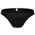 Men Sexy Briefs Multicolor Soft Comfortable Lightweight Breathable Ultra thin Ice Silk Underwear black 2XL