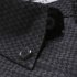 Men Short Sleeve Formal Shirt Casual Autumn Lapel Business Shirt for Adults Black XL