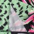 Men Short Sleeves Lapel T shirt Trendy Hawaiian Printing Cardigan Tops Loose Casual Beach Shirt As shown XXL