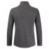 Men Simple Cardigan Slim Sweater Jacket Men V collar Sweater black M