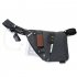 Men Sling Casual Bag Messenger Anti Theft Oblique Cross Bag Chest Bag Pack Single Shoulder Pack with Magnetic Buckle