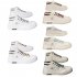 Men Sneakers Casual Shoes Ergonomic Anti slip Design Lightweight Breathable Minimalist Sports Shoes Fashion Platform Shoes white camel color 41