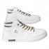 Men Sneakers Casual Shoes Ergonomic Anti slip Design Lightweight Breathable Minimalist Sports Shoes Fashion Platform Shoes white camel color 41