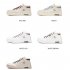 Men Sneakers Casual Shoes Ergonomic Anti slip Design Lightweight Breathable Minimalist Sports Shoes Fashion Platform Shoes white camel color 41