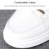 Men Sneakers Casual Shoes Ergonomic Anti slip Design Lightweight Breathable Minimalist Sports Shoes Fashion Platform Shoes Beige red 41