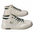Men Sneakers Casual Shoes Ergonomic Anti slip Design Lightweight Breathable Minimalist Sports Shoes Fashion Platform Shoes Beige green 43