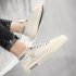 Men Sneakers Casual Shoes Ergonomic Anti slip Design Lightweight Breathable Minimalist Sports Shoes Fashion Platform Shoes Beige blue 44