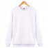 Men Solid Color Round Neck Long Sleeve Sweater Winter Warm Coat Tops gray S
