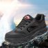 Men Sport Shoes Front Tie Casual Sports Shoes Anti slip Rubber Soles Running Shoes For Outdoor Hiking Travel Khaki 41