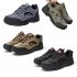 Men Sport Shoes Front Tie Casual Sports Shoes Anti slip Rubber Soles Running Shoes For Outdoor Hiking Travel Khaki 41