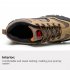 Men Sport Shoes Front Tie Casual Sports Shoes Anti slip Rubber Soles Running Shoes For Outdoor Hiking Travel Khaki 41