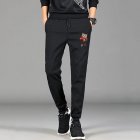 Men Spring And Summer Thin Harem Pants Casual Loose Drawstring Trousers 3  L