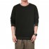 Men Spring Autumn Sweatshirts Casual Fashion Round Collar Coat ArmyGreen XL
