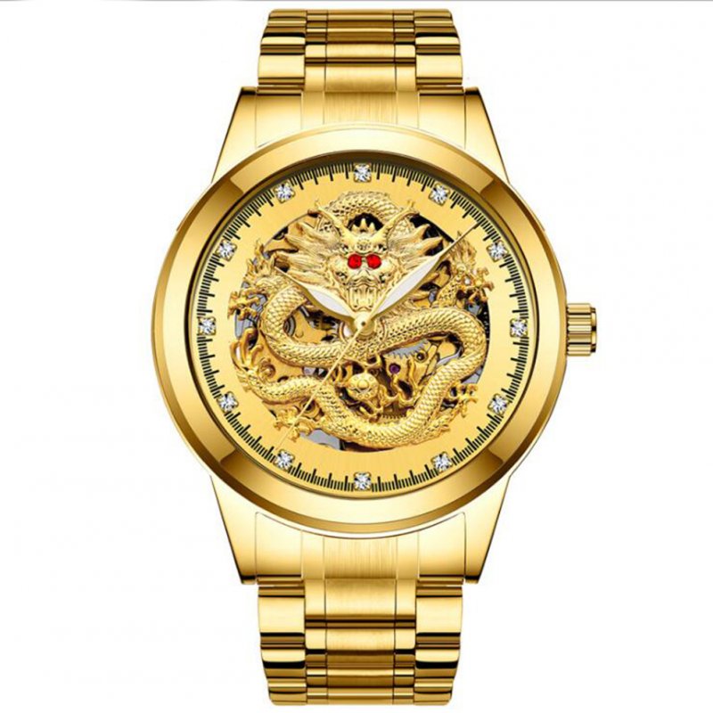 Men Mechanical Watches - All Gold