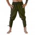Men Summer Casual Pants Trousers Quick drying Sports Pants Khaki XXXL