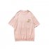 Men Summer Fashion Animal Pattern Print Short sleeved T shirt Top white XL