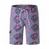 Men Summer Printed Casual Sports Quick drying Loose Shorts Beach Pants Photo Color XL