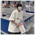 Men Summer Short Sleeves T shirt Round Neck Fashion Printed Pullover Tops Large Size Casual Loose Shirt black M