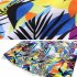 Men Summer Short Sleeves T shirt Fashion Hawaiian Printing Lapel Tops Casual Large Size Beach Shirts dark brown L