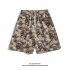 Men Summer Shorts Hawaiian Style Printing Straight Pants Loose Casual Breathable Quick drying Beach Shorts K2163 XL