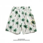 Men Summer Shorts Hawaiian Style Printing Straight Pants Loose Casual Breathable Quick drying Beach Shorts K2160 L