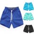 Men Summer Soft Beach Swimming Short Pants sky blue M