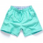 Men Summer Soft Beach Swimming Short Pants navy_XL