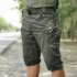 Men Summer Sports Pants Wear resistant Overall Fifth Pants  green L